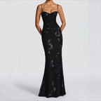Floral Evening Dress – Elegant Backless Design for Wedding Guest or Special Occasions 4