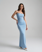 Maxi Dress – Elegant Spaghetti Strap Summer Wedding Guest Outfit 3