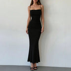 Maxi Dress – Elegant Spaghetti Strap Summer Wedding Guest Outfit 7